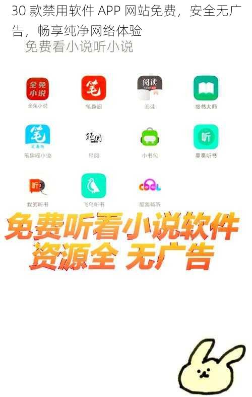 30 款禁用软件 APP 网站免费,安全无广告,畅享纯净网络体验