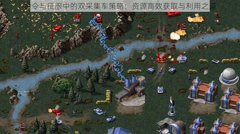 命令与征服中的双采集车策略:资源高效获取与利用之道