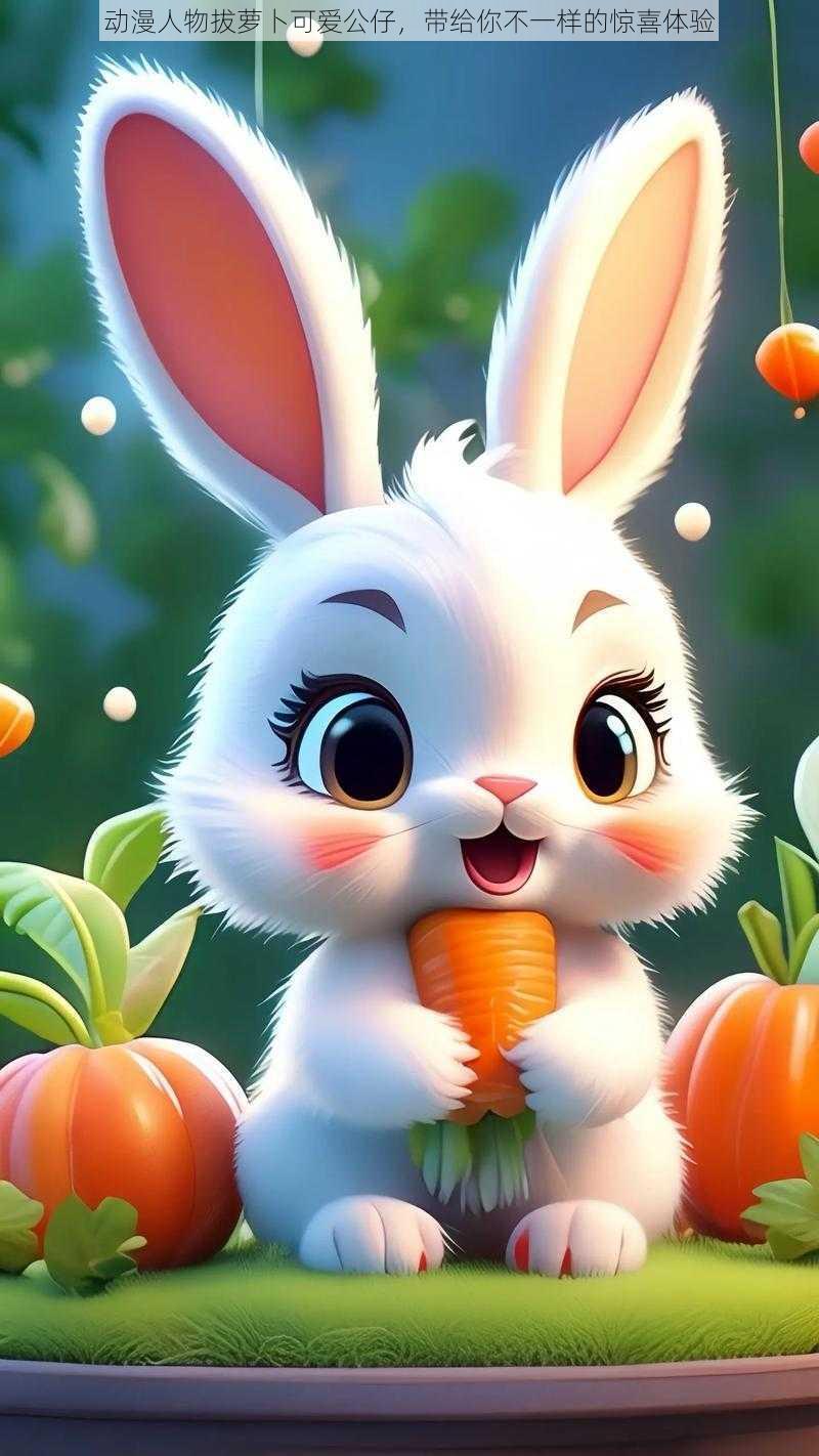 动漫人物拔萝卜可爱公仔,带给你不一样的惊喜体验
