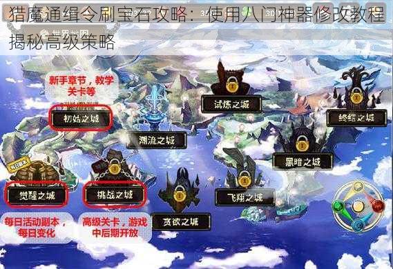 猎魔通缉令刷宝石攻略:使用八门神器修改教程揭秘高级策略