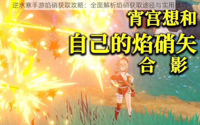 逆水寒手游焰硝获取攻略:全面解析焰硝获取途径与实用技巧