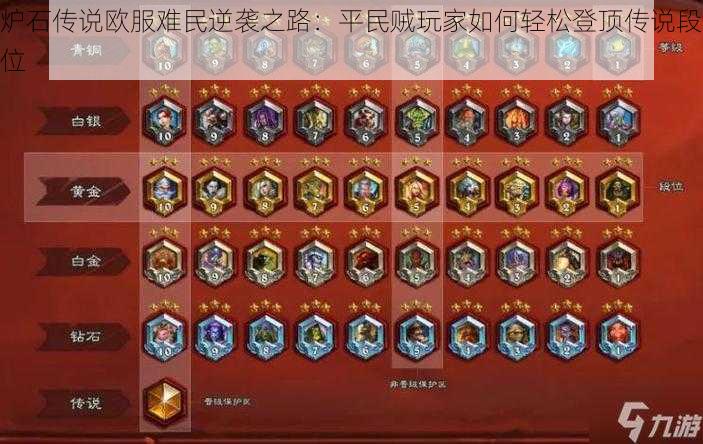 炉石传说欧服难民逆袭之路:平民贼玩家如何轻松登顶传说段位