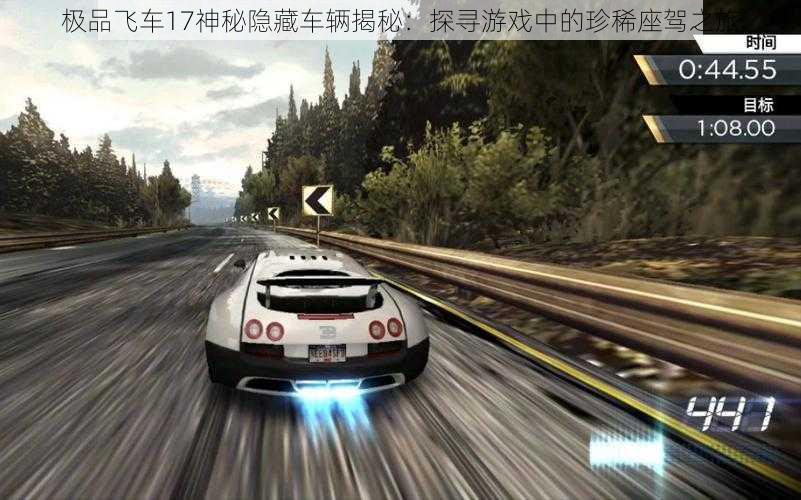 极品飞车17神秘隐藏车辆揭秘:探寻游戏中的珍稀座驾之旅