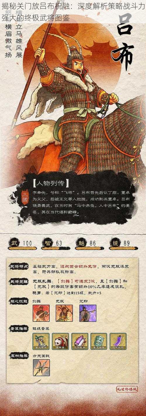 揭秘关门放吕布祝融:深度解析策略战斗力强大的终极武将图鉴