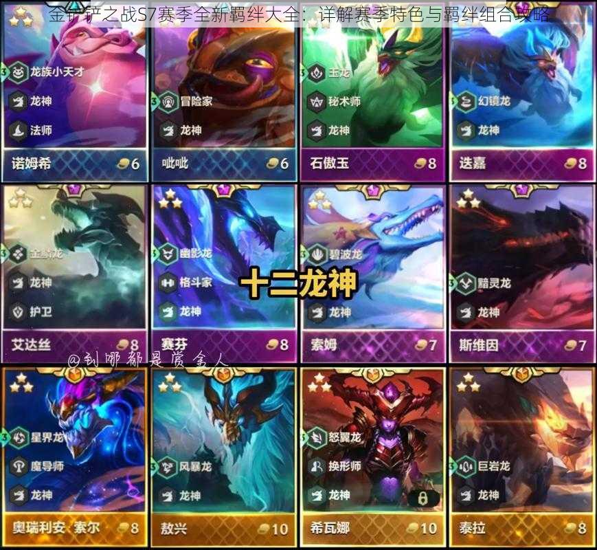 金铲铲之战S7赛季全新羁绊大全:详解赛季特色与羁绊组合攻略