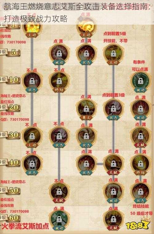航海王燃烧意志艾斯全攻击装备选择指南:打造极致战力攻略