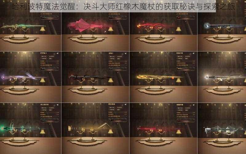 哈利波特魔法觉醒:决斗大师红橡木魔杖的获取秘诀与探索之旅
