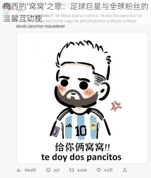 梅西的'窝窝'之歌:足球巨星与全球粉丝的温馨互动梗