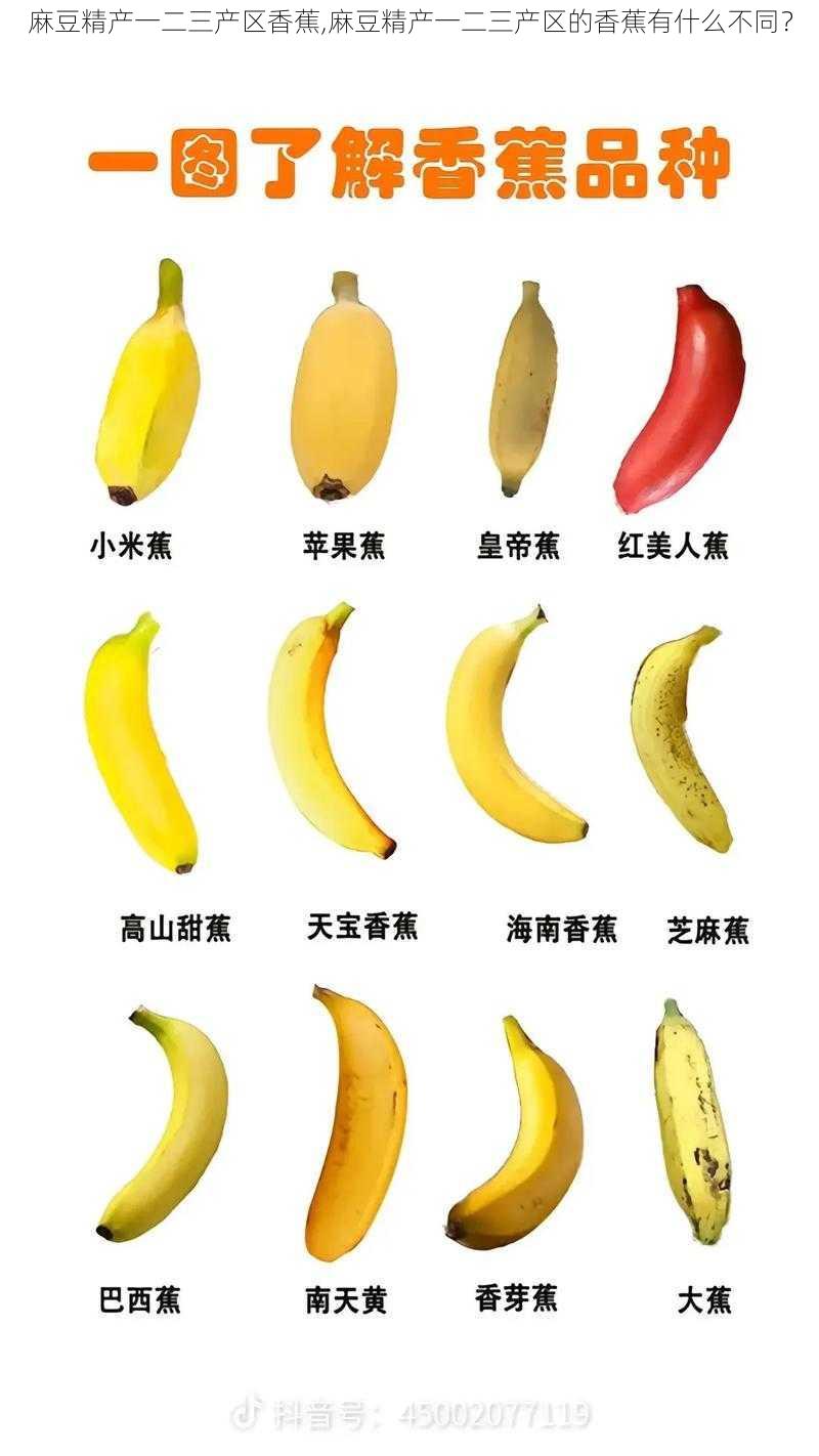 麻豆精产一二三产区香蕉,麻豆精产一二三产区的香蕉有什么不同?