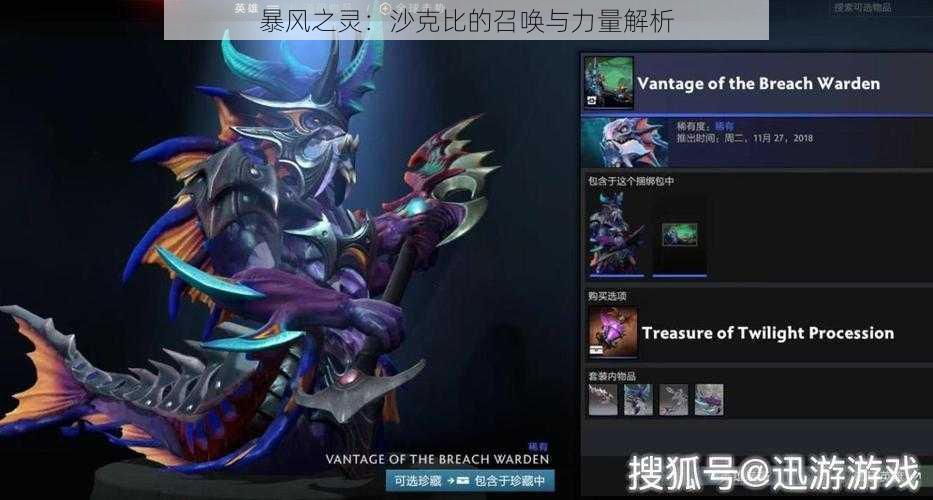 暴风之灵:沙克比的召唤与力量解析
