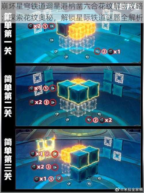 崩坏星穹铁道迴星港枘凿六合花纹解密攻略:探索花纹奥秘,解锁星际铁道谜题全解析