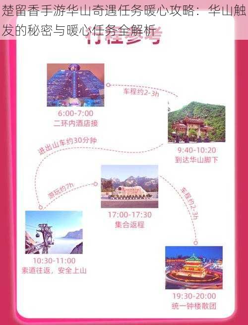 楚留香手游华山奇遇任务暖心攻略:华山触发的秘密与暖心任务全解析