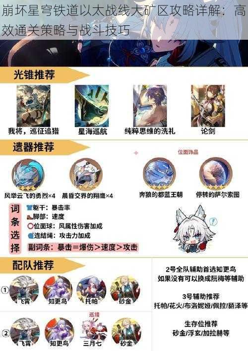 崩坏星穹铁道以太战线大矿区攻略详解:高效通关策略与战斗技巧