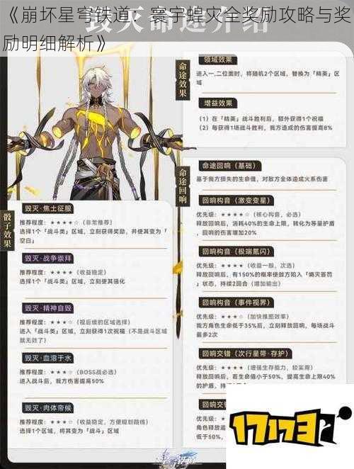 《崩坏星穹铁道:寰宇蝗灾全奖励攻略与奖励明细解析》