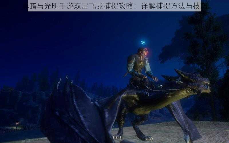 黑暗与光明手游双足飞龙捕捉攻略:详解捕捉方法与技巧