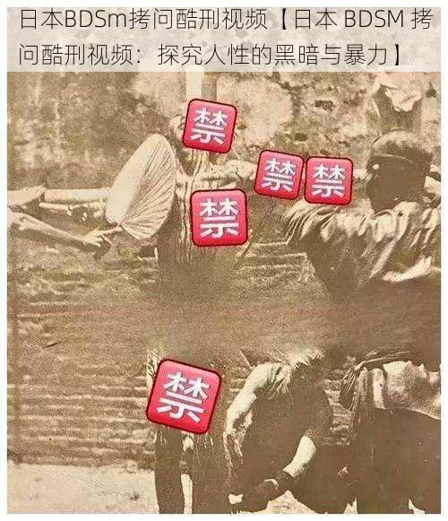 日本BDSm拷问酷刑视频【日本 BDSM 拷问酷刑视频:探究人性的黑暗与暴力】