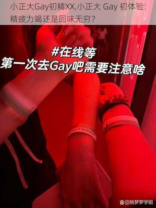小正大Gay初精XX,小正大 Gay 初体验:精疲力竭还是回味无穷?