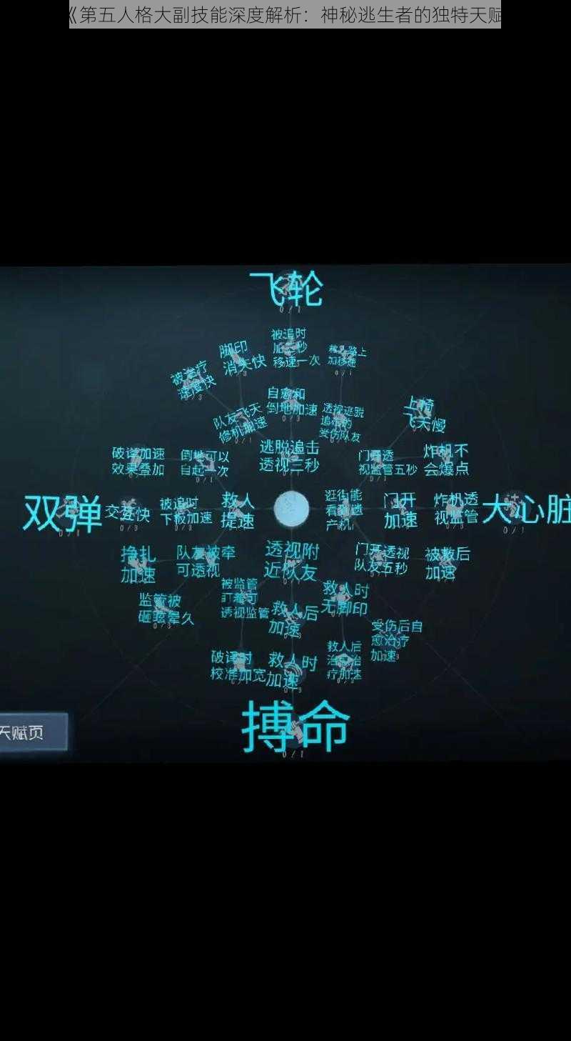 《第五人格大副技能深度解析:神秘逃生者的独特天赋》