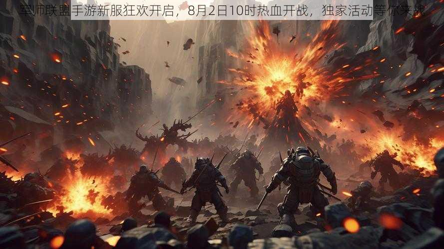 军师联盟手游新服狂欢开启,8月2日10时热血开战,独家活动等你来战