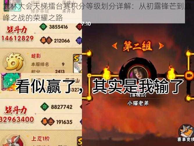 武林大会天梯擂台赛积分等级划分详解:从初露锋芒到巅峰之战的荣耀之路