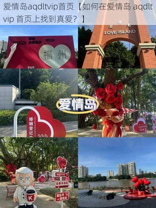 爱情岛aqdltvip首页【如何在爱情岛 aqdltvip 首页上找到真爱?】