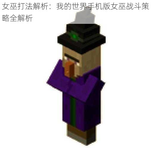 女巫打法解析:我的世界手机版女巫战斗策略全解析