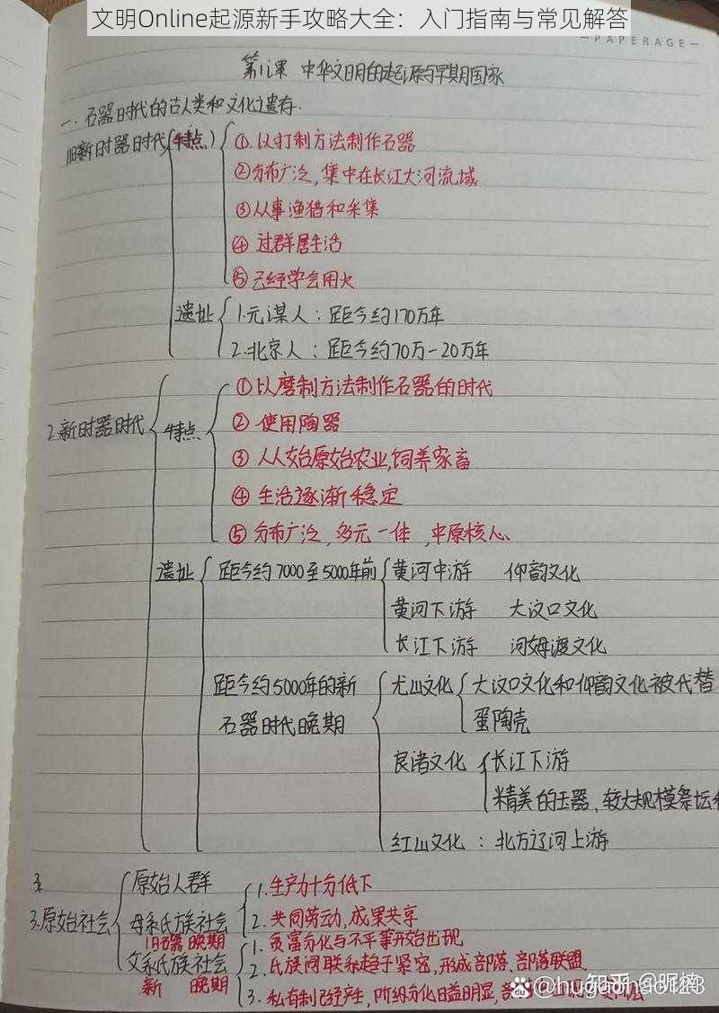 文明Online起源新手攻略大全:入门指南与常见解答