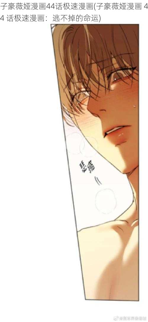 子豪薇娅漫画44话极速漫画(子豪薇娅漫画 44 话极速漫画:逃不掉的命运)