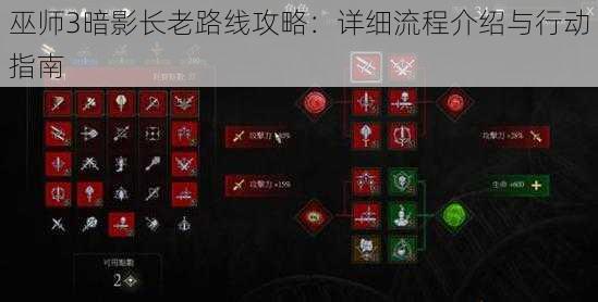 巫师3暗影长老路线攻略:详细流程介绍与行动指南