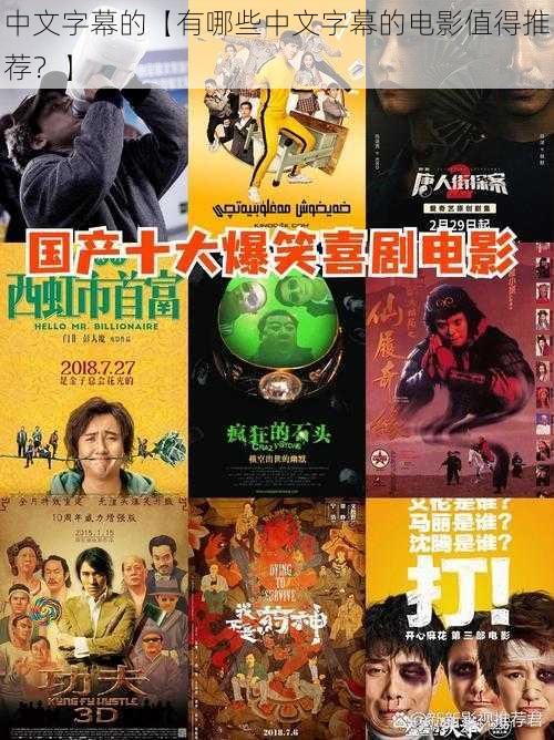 中文字幕的【有哪些中文字幕的电影值得推荐?】