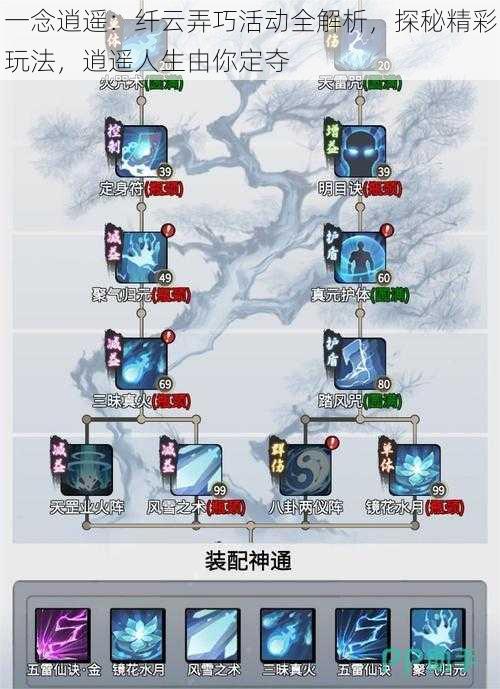 一念逍遥:纤云弄巧活动全解析,探秘精彩玩法,逍遥人生由你定夺