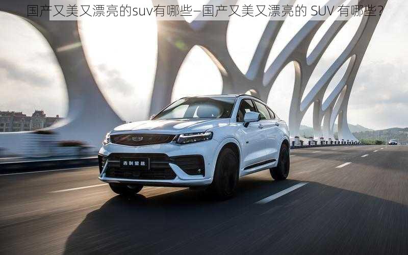 国产又美又漂亮的suv有哪些—国产又美又漂亮的 SUV 有哪些?