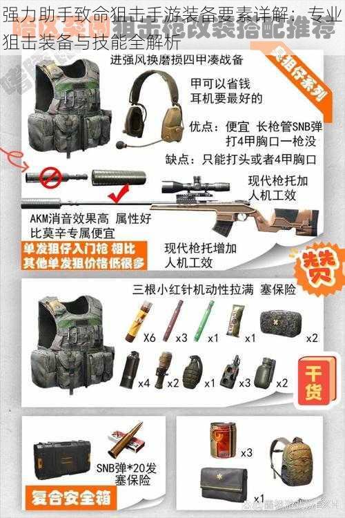 强力助手致命狙击手游装备要素详解:专业狙击装备与技能全解析