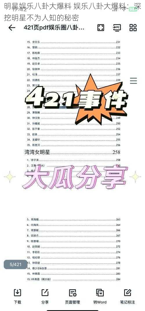 明星娱乐八卦大爆料 娱乐八卦大爆料:深挖明星不为人知的秘密