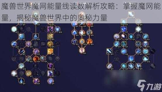 魔兽世界魔网能量线读数解析攻略:掌握魔网能量,揭秘魔兽世界中的奥秘力量