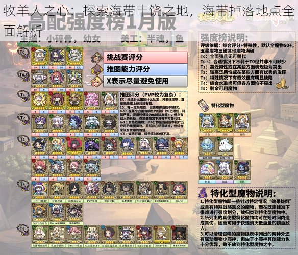 牧羊人之心:探索海带丰饶之地,海带掉落地点全面解析