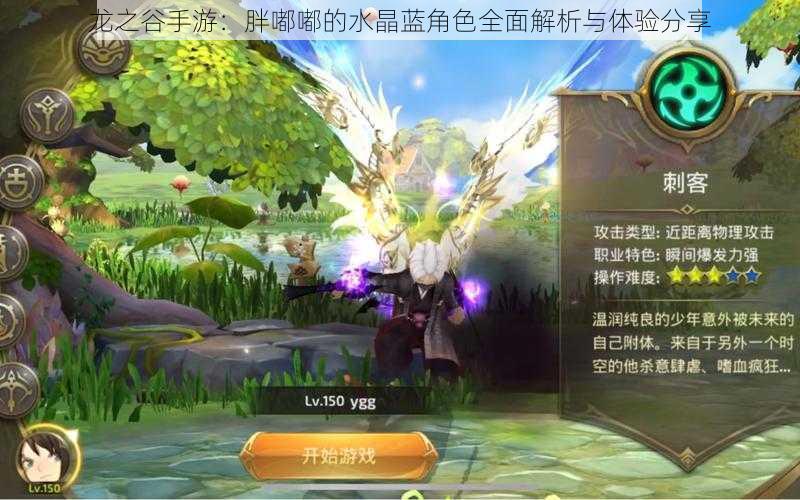 龙之谷手游:胖嘟嘟的水晶蓝角色全面解析与体验分享