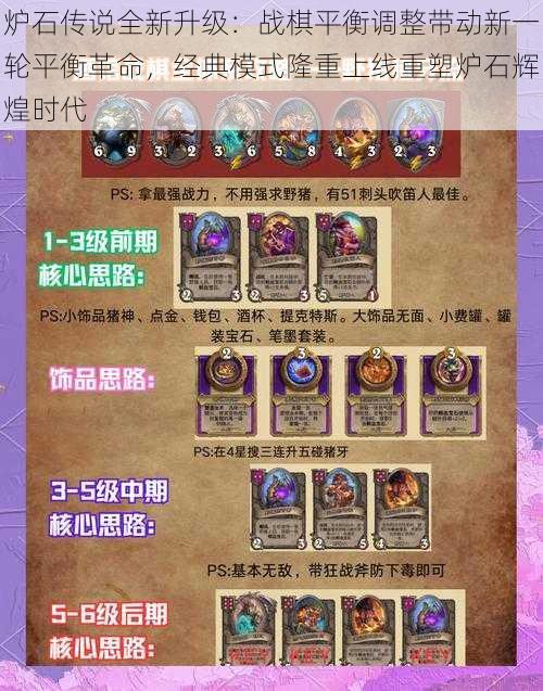 炉石传说全新升级:战棋平衡调整带动新一轮平衡革命,经典模式隆重上线重塑炉石辉煌时代