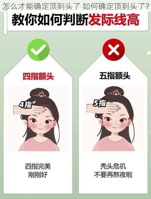 怎么才能确定顶到头了 如何确定顶到头了?