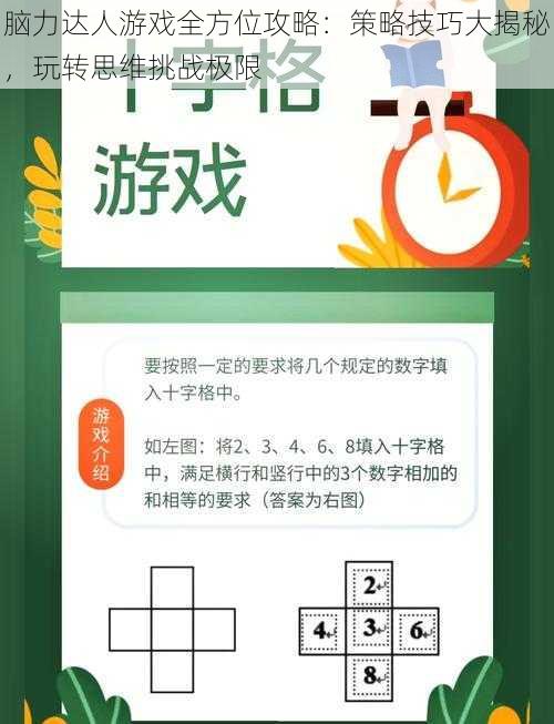 脑力达人游戏全方位攻略:策略技巧大揭秘,玩转思维挑战极限