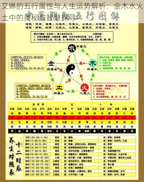 艾琳的五行属性与人生运势解析:金木水火土中的奥秘与智慧探寻