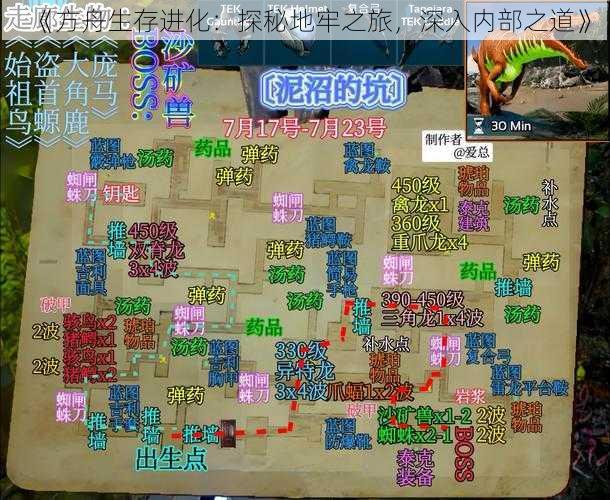 《方舟生存进化:探秘地牢之旅,深入内部之道》