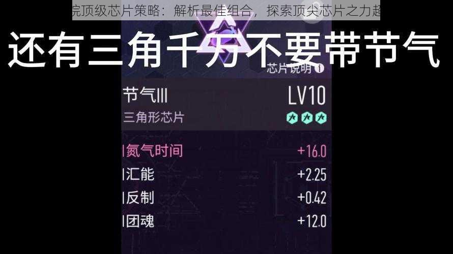 魂器学院顶级芯片策略:解析最佳组合,探索顶尖芯片之力超越极限