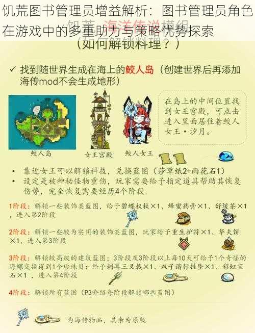 饥荒图书管理员增益解析:图书管理员角色在游戏中的多重助力与策略优势探索
