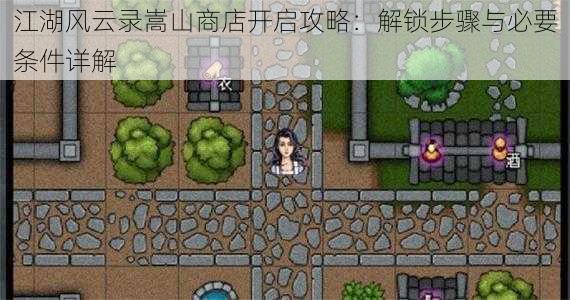 江湖风云录嵩山商店开启攻略:解锁步骤与必要条件详解