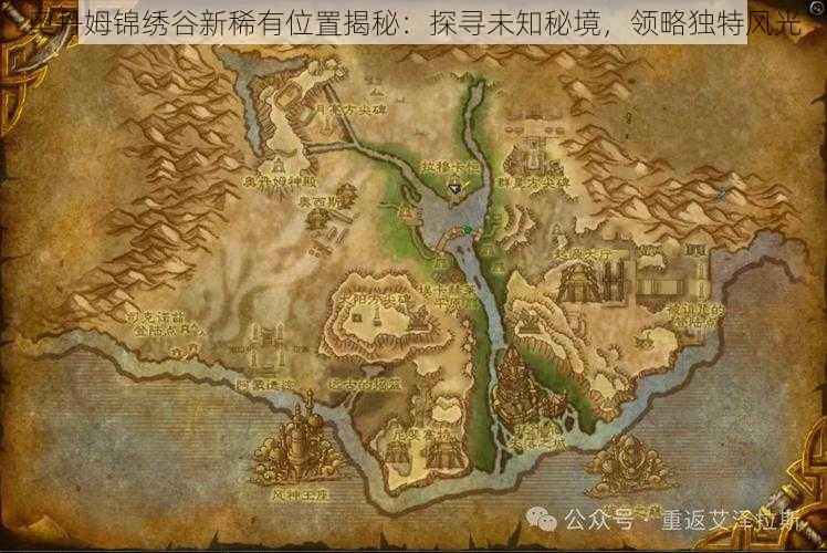 奥丹姆锦绣谷新稀有位置揭秘:探寻未知秘境,领略独特风光