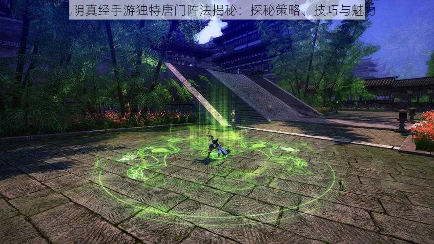 九阴真经手游独特唐门阵法揭秘:探秘策略、技巧与魅力