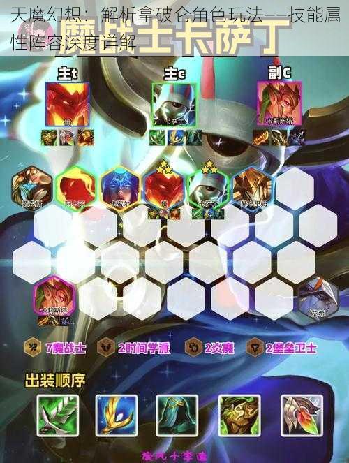 天魔幻想:解析拿破仑角色玩法——技能属性阵容深度详解