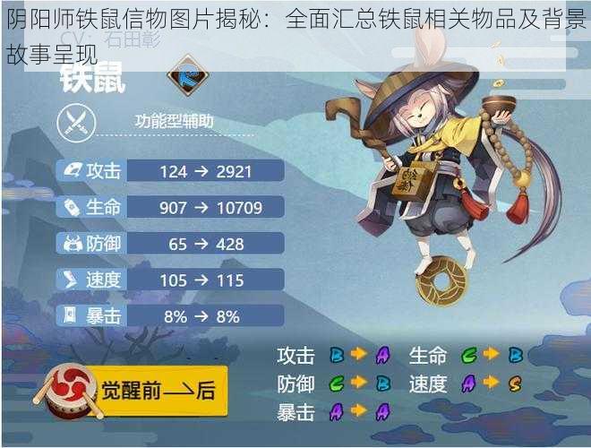 阴阳师铁鼠信物图片揭秘:全面汇总铁鼠相关物品及背景故事呈现